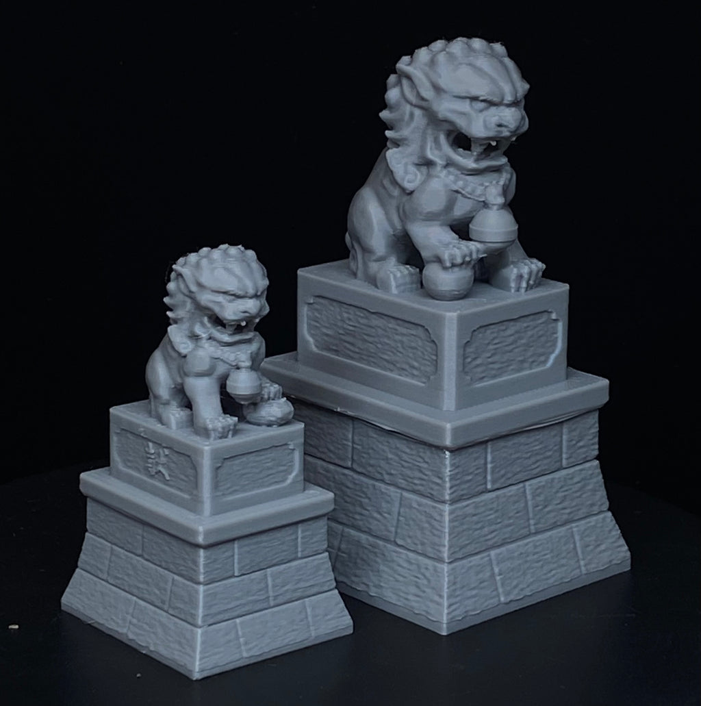 Lion Guardian / Foo Dog Statue - Bushido Terrain