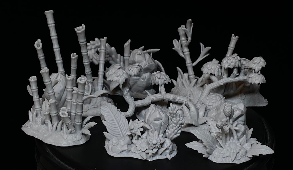 Oriental wilderness Terrain set - Bushido - Japanese